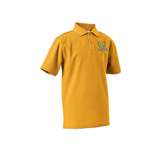 Short Sleeve Polo Shirt - Gold - SALE PRICE