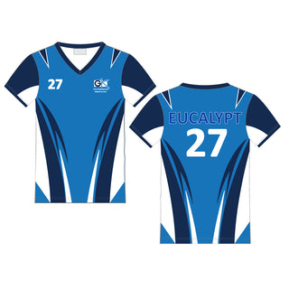 Glen Katherine House Sports Polo -EUCALYPT (Blue House)