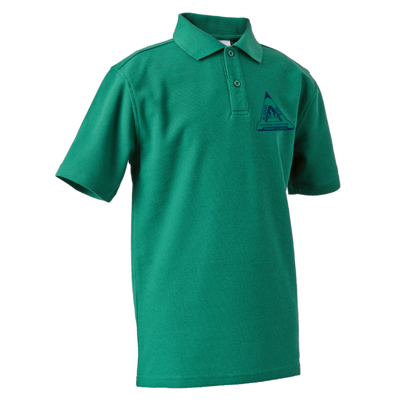 Short Sleeve Polo Shirt - Jade OR Navy