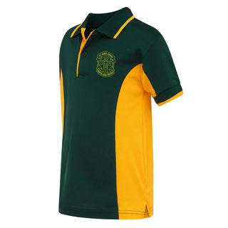 NEW Short Sleeve Polo - Bottle/Gold *Pre-Order*