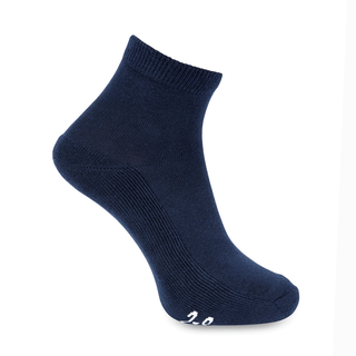 Girls Summer Navy Ankle Socks  - Twin Pack