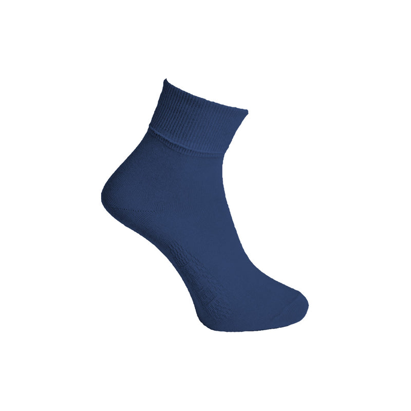 海军蓝及踝袜 - 双装