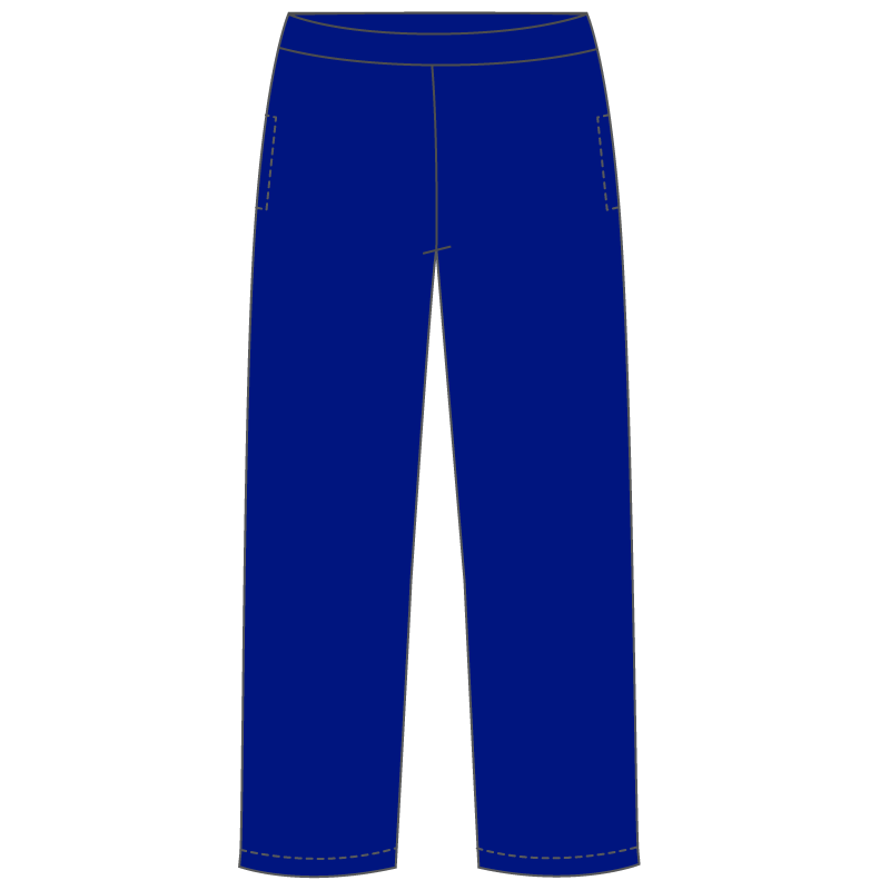 Trackpant Plain Hemmed