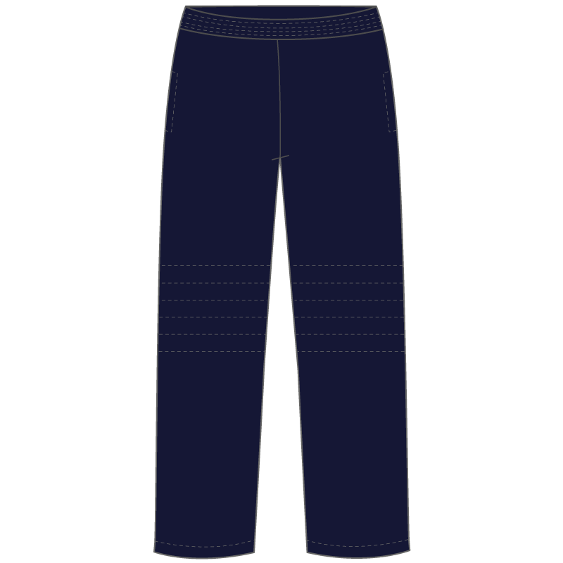 Track Pant Straight Leg Reinforced Knee