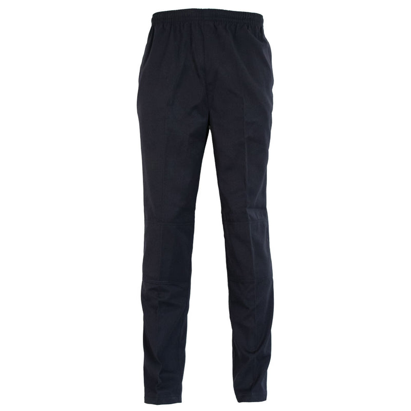 Elastic Waist Pant with Double Knee