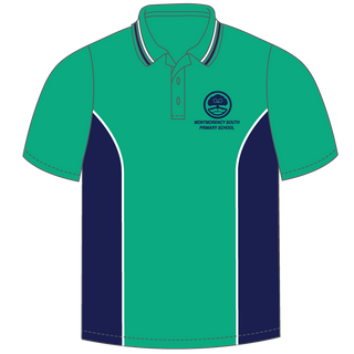 Short Sleeve Panel Polo